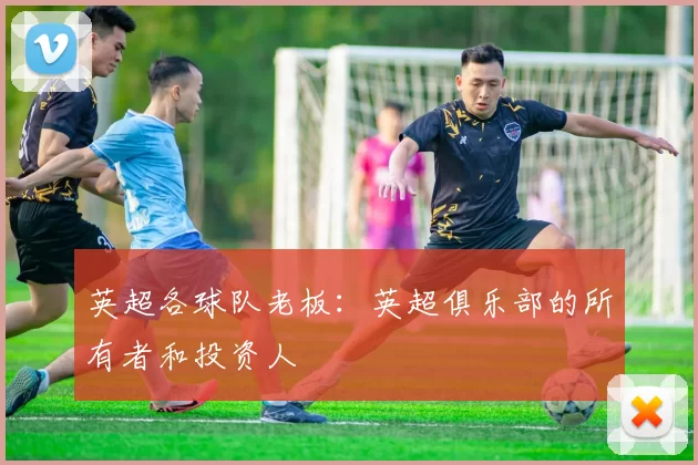 英超各球队老板：英超俱乐部的所有者和投资人